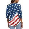 imageXIEERDUO Blouses for Women Dressy Casual 34 Length Sleeve Womens Tops with Smocked CuffsCflag