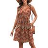 imageXIEERDUO Summer Dresses for Women 2025 Casual Dress V Neck Swimsuit Coverup Beach Vacation Clothes FashionBoho