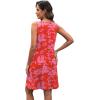 imageXIEERDUO Summer Dresses for Women 2025 Casual Dress V Neck Swimsuit Coverup Beach Vacation Clothes FashionPink Floral