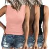 05-3 Pack Black Brown Pink