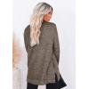 imageXIEERDUO Womens Casual Sweatshirts Long Sleeve Shirts Oversized With Pocket Tunic Tops S3XL102coffee