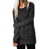 imageXIEERDUO Womens Casual Sweatshirts Long Sleeve Shirts Oversized With Pocket Tunic Tops S3XL106grey