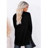 imageXIEERDUO Womens Casual Sweatshirts Long Sleeve Shirts Oversized With Pocket Tunic Tops S3XL113black