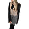 imageXIEERDUO Womens Casual Sweatshirts Long Sleeve Shirts Oversized With Pocket Tunic Tops S3XL131black Brown
