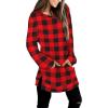 imageXIEERDUO Womens Casual Sweatshirts Long Sleeve Shirts Oversized With Pocket Tunic Tops S3XL141plaid