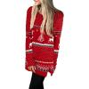 imageXIEERDUO Womens Casual Sweatshirts Long Sleeve Shirts Oversized With Pocket Tunic Tops S3XL142xmas Deer