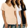 3 Pack Apricot/Black/White