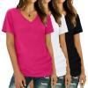 3 Pack Pink/Black/White