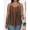 imageXIEERDUO Womens Tank Tops Spaghetti Strap Camisoles Eyelet Embroidery Scoop Neck TopsBoho