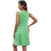 imageXIEERDUO Summer Dresses for Women 2025 Casual Classy Dress V Neck Swimsuit Coverups Fashion ClothingGreen Plaid