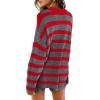 imageXIEERDUO Womens Sweater Sets 2 Piece Outfits Shorts Athleisure Lounge Wear Fall Fashion 2024Hgreyred
