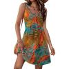 imageXIEERDUO Summer Dresses for Women 2025 Casual Classy Dress V Neck Swimsuit Coverups Fashion ClothingHawaiian