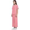 imageXIEERDUO Womens 2 Piece Outfits For Women Loose Pajamas Pullover Tops And Wide Leg Pants Lounge Sets Tracksuit Sweatsuit06lightcoral