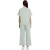 imageXIEERDUO Womens 2 Piece Outfits For Women Loose Pajamas Pullover Tops And Wide Leg Pants Lounge Sets Tracksuit Sweatsuit07light Green