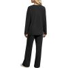 imageXIEERDUO Lounge Sets for Women 2 Piece V Neck Button Matching Sweatsuit Loungewear Fall Outfits Fashion Clothing PajamasBlack