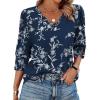 F-blue Floral