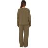 imageXIEERDUO Sweatsuits Women 2 Piece Outfit Matching Lounge Sets Fall Outfits 2025 Fashion Clothing Crewneck Track SuitsCamel Khaki