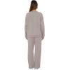 imageXIEERDUO Sweatsuits Women 2 Piece Outfit Matching Lounge Sets Fall Outfits 2025 Fashion Clothing Crewneck Track SuitsCoffegrey Pink