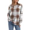 imageXIEERDUO Thermal Long Sleeve Shirts for Women Henley Fall Womens Tops Dressy Casual Winter Clothes S3XlGrid