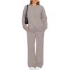 imageXIEERDUO Sweatsuits Women 2 Piece Outfit Matching Lounge Sets Fall Outfits 2025 Fashion Clothing Crewneck Track Suits