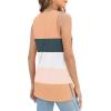 imageXIEERDUO Womens Tank Tops Crewneck Loose Fit Basic Casual Summer Side Split Sleeveless ShirtsHipeach Colorblock