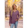 imageXIEERDUO Sweater for Women Winter Clothing Long Sleeve Shirts Fall Fashion Must Haves Comfiest Airport Outfits TrendyPurple Red