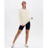 imageXIEERDUO Womens Workout Tops Long Sleeve Quick Dry UPF 50 Sun Protection Shirts for Hiking Running S3XL10 Cream White
