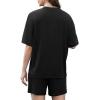 imageXIEERDUO Lounge Sets for Women Shorts Lightweight Summer Pajamas Set Sleepwear 2 Piece Sets Airport Vacation OutfitsBlack