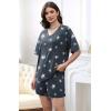 imageXIEERDUO Lounge Sets for Women Shorts Lightweight Summer Pajamas Set Sleepwear 2 Piece Sets Airport Vacation OutfitsNavy Star