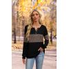 imageXIEERDUO Sweater for Women Winter Clothing Long Sleeve Shirts Fall Fashion Must Haves Comfiest Airport Outfits TrendyZblack