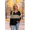 imageXIEERDUO Sweater for Women Winter Clothing Long Sleeve Shirts Fall Fashion Must Haves Comfiest Airport Outfits TrendyZblack2