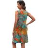 image:imageXIEERDUO Summer Dresses for Women 2026 Casual Classy Dress V Neck Swimsuit Coverups Fashion ClothingHawaiian