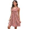 image:imageXIEERDUO Summer Dresses for Women 2026 Casual Classy Dress V Neck Swimsuit Coverups Fashion ClothingRed Boho