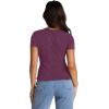 image:imageXIEERDUO Basic Tops for Women Short Sleeve Baby Tees 23 Pack Crew Neck T Shirts Slim Fit Tees3 Pack ArmygreenTurquoisePurplish