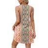 image:imageXIEERDUO Summer Dresses for Women 2026 Beach Vacation Clothes V Neck Button Sundresses with PocketsA Floral 08