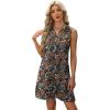 image:imageXIEERDUO Summer Dresses for Women 2026 Beach Vacation Clothes V Neck Button Sundresses with PocketsA Floral 11