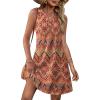 image:imageXIEERDUO Summer Dresses for Women 2026 Beach Vacation Clothes V Neck Button Sundresses with PocketsA Floral 05