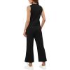 image:imageXIEERDUO Two Piece Lounge Sets for Women Summer Vacation Beach Travel Airport Outfits Casual Cruise Fashion 2026Black