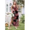 image:imageXIEERDUO Maxi Summer Dresses for Women 2026 Beach Vacation Clothes Spring Boho Cruise Sundresses with Pockets S2XlAred Leaf