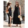 image:imageXIEERDUO Maxi Summer Dresses for Women 2026 Beach Vacation Clothes Spring Boho Cruise Sundresses with Pockets S2XlBlack