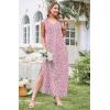 image:imageXIEERDUO Maxi Summer Dresses for Women 2026 Beach Vacation Clothes Spring Boho Cruise Sundresses with Pockets S2XlPink Dots