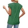 image:imageWomens Tops Ruffle Sleeve Shirts Ladies Tops and Blouses Spring Clothes Tank Tops for Women Business Casual Outfits 2026Green Dot