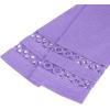 image:imageXIEERDUO 34 Length Sleeve Womens Tops Dressy Casual Blouses for Women 2026 Trendy V Neck T Shirts Summer ClothesPurple