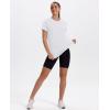 image:imageXIEERDUO Womens Workout Tops Short Sleeve Shirts Quick Dry Outfits for Hiking Running S3XL15 Pure White