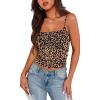 B Spaghetti Strap Leopard