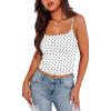 B Spaghetti Strap Polka Dot