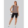 image:imageXIEERDUO Tank Top for Women Racerback Sleeveless Workout Tops Loose Fit Yoga Running Gym Shirts for WomenBrown