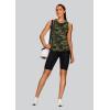 image:imageXIEERDUO Tank Top for Women Racerback Sleeveless Workout Tops Loose Fit Yoga Running Gym Shirts for WomenGreen Camo