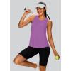 image:imageXIEERDUO Tank Top for Women Racerback Sleeveless Workout Tops Loose Fit Yoga Running Gym Shirts for WomenPurple