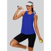 image:imageXIEERDUO Tank Top for Women Racerback Sleeveless Workout Tops Loose Fit Yoga Running Gym Shirts for WomenRoyal Blue